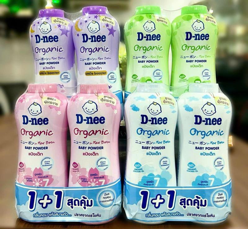  Phấn Rôm Dnee Baby 300g Thái Lan - Mịn Màng Hương thơm Tự Nhiên An Toàn Cho Bé 