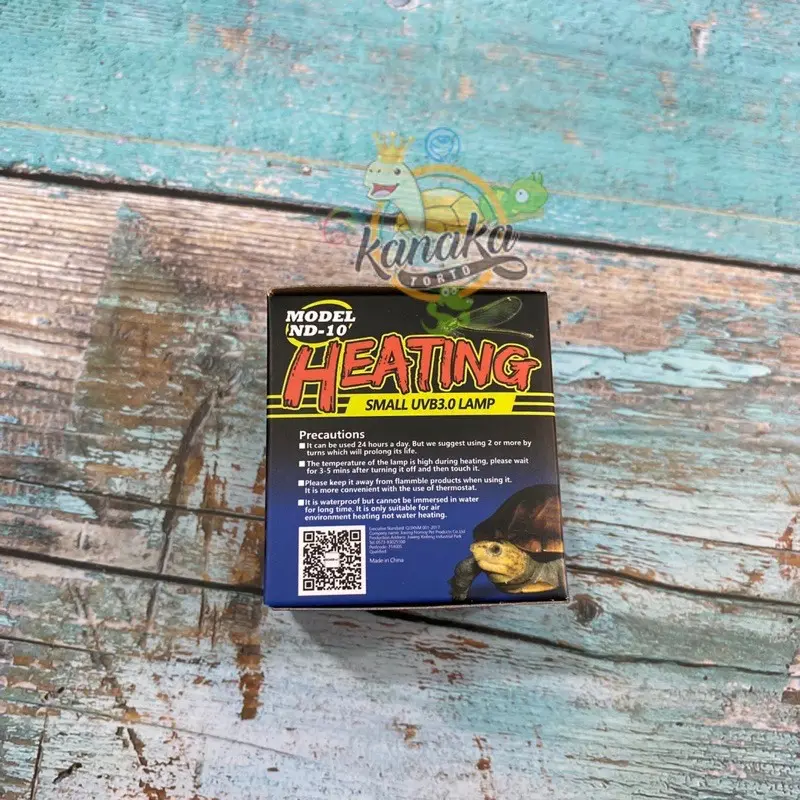 Nomoy UVA UVB Kecil 25 Watt Lampu Penghangat Pemanas Hewan Reptile Torto Kura Kadal Sulcata Pardalis 1