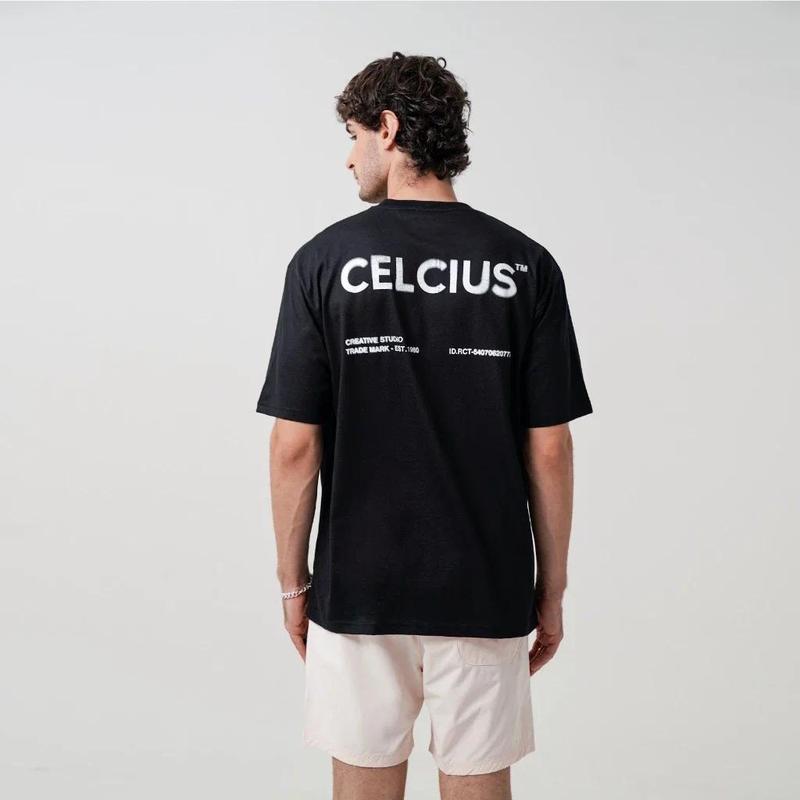 CELCIUS T-SHIRT BLACK TRADE MARK 1980 / KAOS DISTRO / KAOS KEREN Nyaman 0
