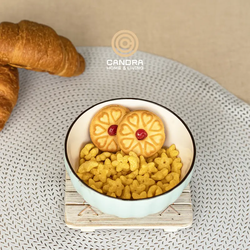1 Pc Mangkok Keramik Model Labu / Pumpkin / Bowl Soup 4.5 inch - 11.5 cm 1