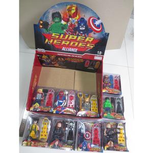 Children's Toys Educational Building Blocks Assembling Marvel Avengers Building Blocks Blind Box (Single Price) marvel  toys