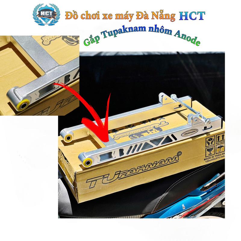 Gắp phay THAILAND tupakanam V2 Ver mới nhất GẮN CHO DÒNG XE SIRUS - WAVE NHỎ - Dream TẶNG KÈM CỐT sau Phụ Tùng Phụ Kiện