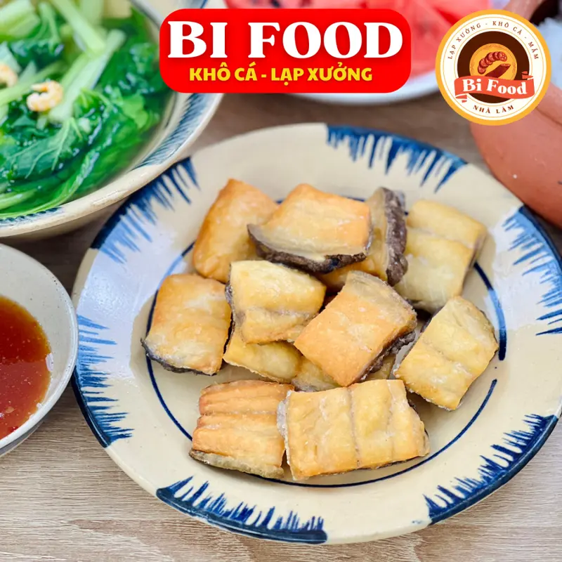 Khô cá dứa cọng 3 nắng loại 1 - TẶNG SỐT ME - BIFOOD - khô cá dứa cọng được tẩm vị vừa ăn không mặn thịt dai thơm mềm - FREESHIP 2