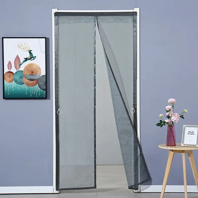 Rèm cửa màn hình lưới kim cương, Nhật ký máy xác phục máy giả hình mác mới, Chống muối, chống muỗi, chống bay, chống nhiệt độ cao cấp, Thích hợp cho phòng ngủ mùa hè