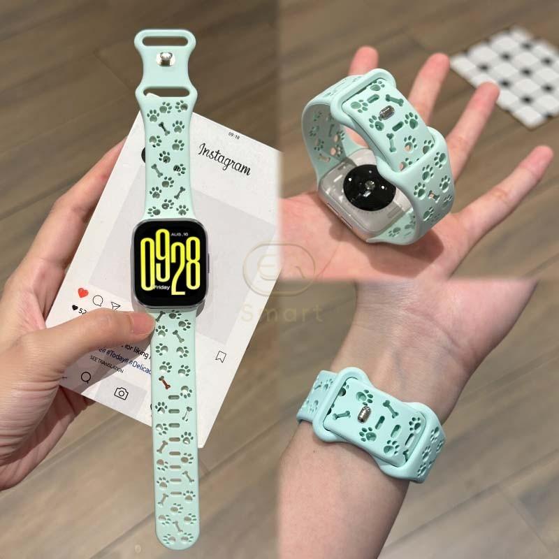 สายซิลิโคนสำหรับนาฬิกา Redmi Watch 5 Active / Redmi Watch 5 Lite / Redmi Watch 3 Active สำหรับนาฬิกา