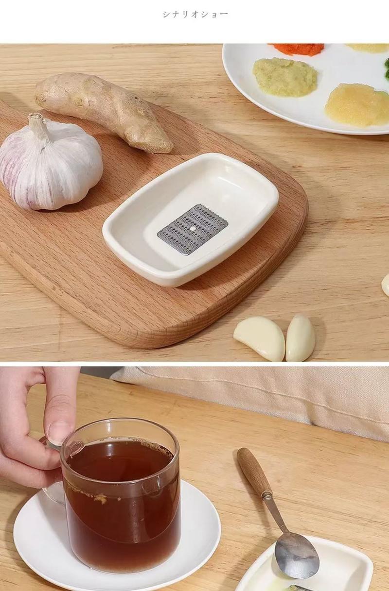 Product Introduction of Máy xay gừng và hành lá bằng tay, đa chức năng, cho nhà bếp, máy xay tỏi bằng tay, máy hủy và xay mù tạt Wasabi 9