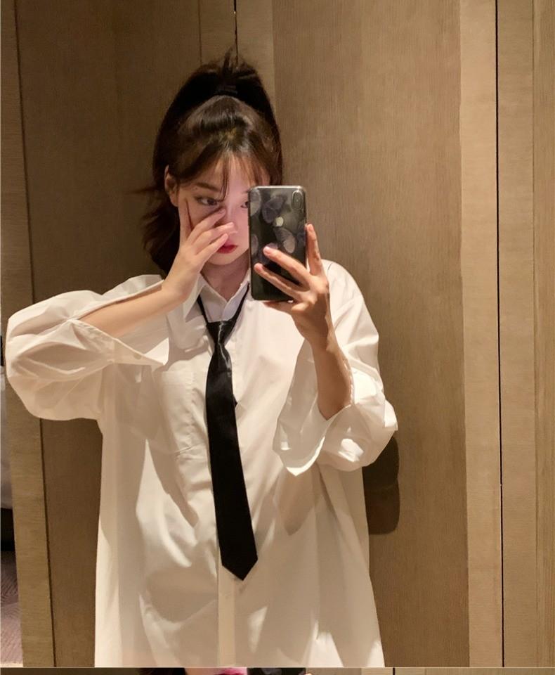 Product Introduction of T-shirt JK Uniform Shirt Skirt Dress Pleated Skirt Women's Autumn and Winter Spring and Summer Two-Piece Set Short Skirt Shirt 18