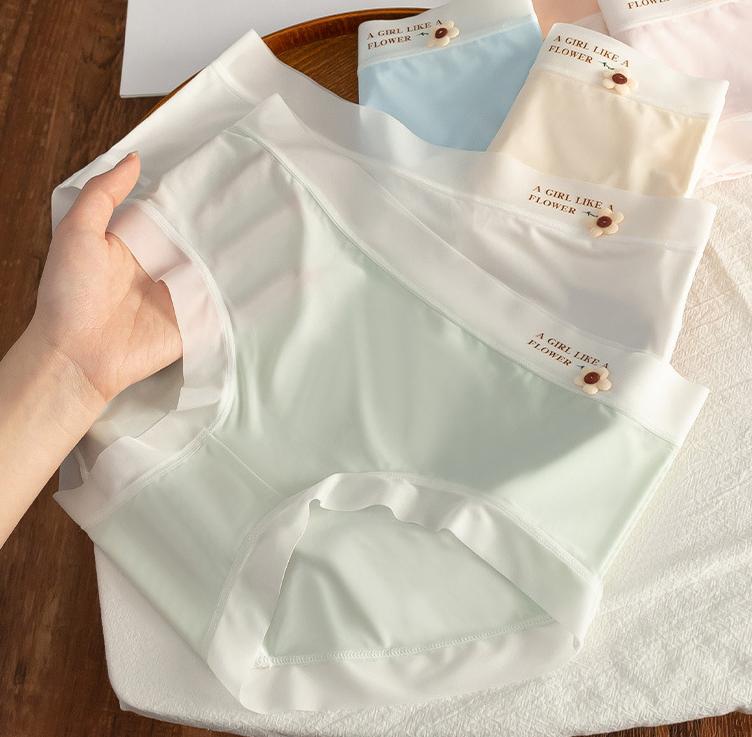 Quần Lót Nữ Cạp Cao - Quần lót tàng hình chất liệu su lụa chuẩn hàng loại 1 đáy kháng khuẩn 2