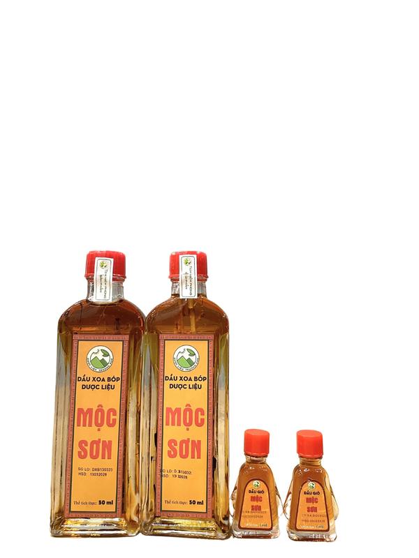 Dầu xoa bóp dược liệu Mộc Sơn MUA 2 TẶNG 2 2
