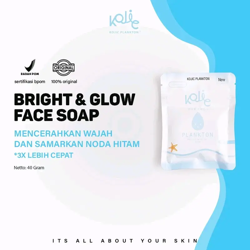 Kojic Plankton Soap Kojie Mencerahkan 1