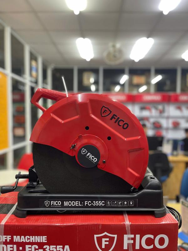 Máy cắt sắt bàn FICO FC-355C, Công suất 2200W, Cắt góc 45 độ, Tặng kèm đĩa cắt