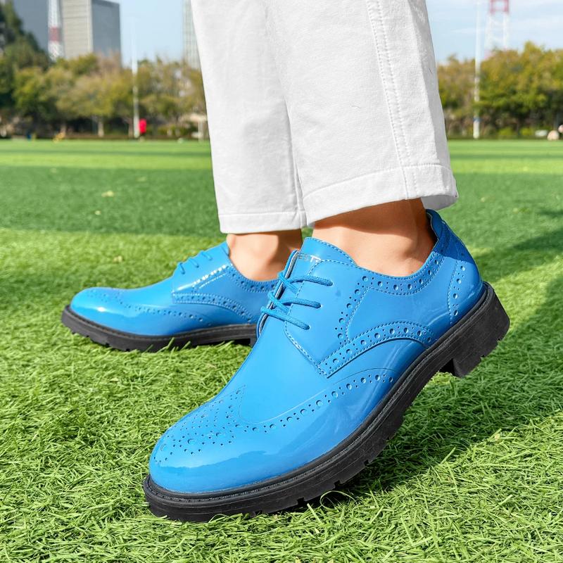 Product Introduction of Professional Business Leather Golf Shoes Block Shoes Glossy Men Spikeless Golf Sneakers Comfortable Walking Footwear for Golfers 22