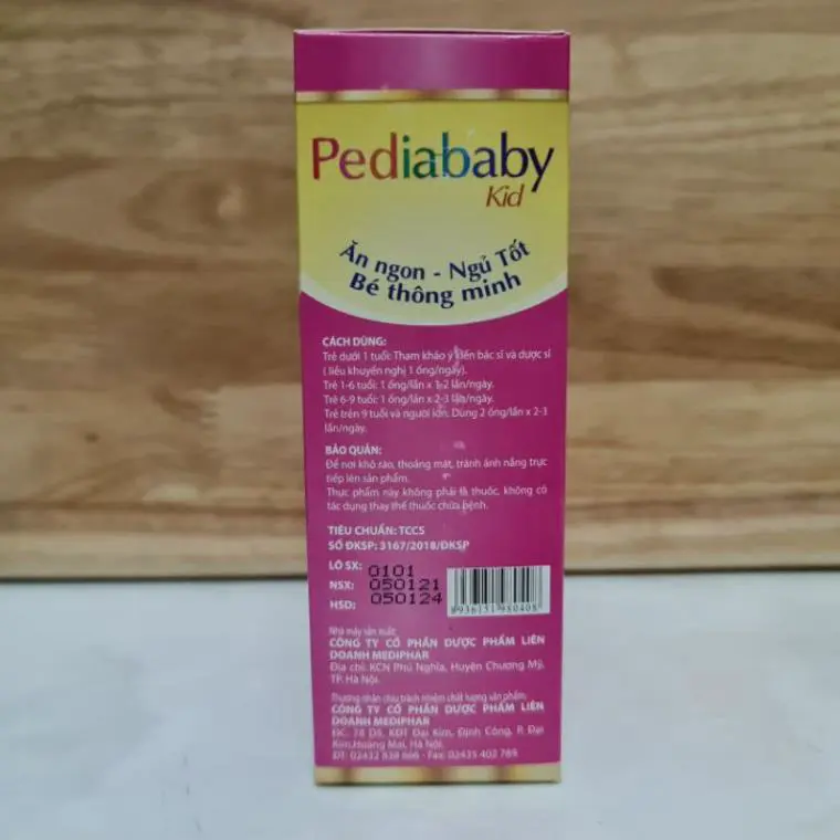 Pediababy Kid giúp bé ăn ngon, ngủ tốt, thông minh 5