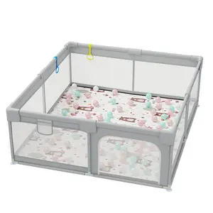 Baby Playfence Pagar Kolam Tempat Main Bermain Mandi Bola Bayi Anak Baby Safe Fence Playpen Playmat Playing Fence Play Pen