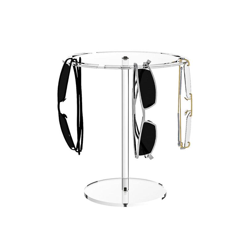 Acrylic Eyeglasses Holder, 1 Count Clear Eyeglasses Display Rack, Eyeglasses Storage Rack, Home Organizer for Eyeglasses, Sunglasses, Eyewear 0