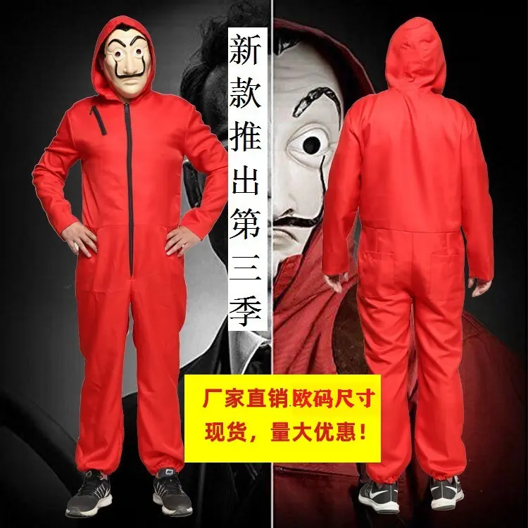 Trang phục Halloween, Nhà Ghi Giấy, Cosplay, Mặt nạ chú hề, Dành cho người lớn và trẻ em, Cosplay, Chủ đề Halloween