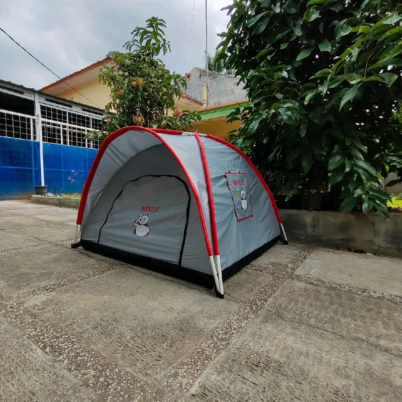 TENDA CAMPING ANAK KARAKTER HEWAN DAN KARTUN ANTI AIR 5