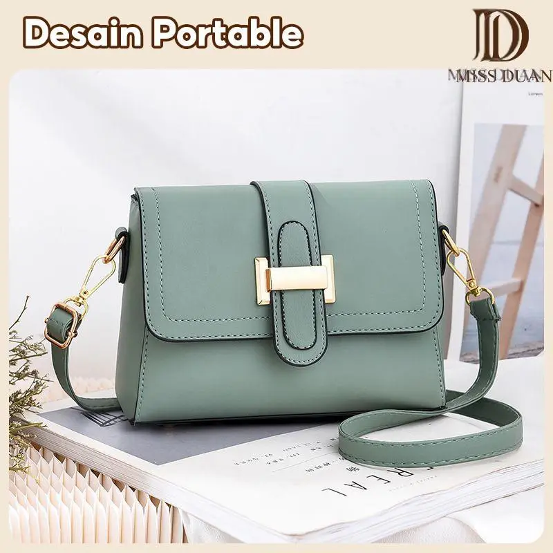 Tas selempang / sling bag / shoulder bag / tas wanita Kanvas Polos Slingbag 2