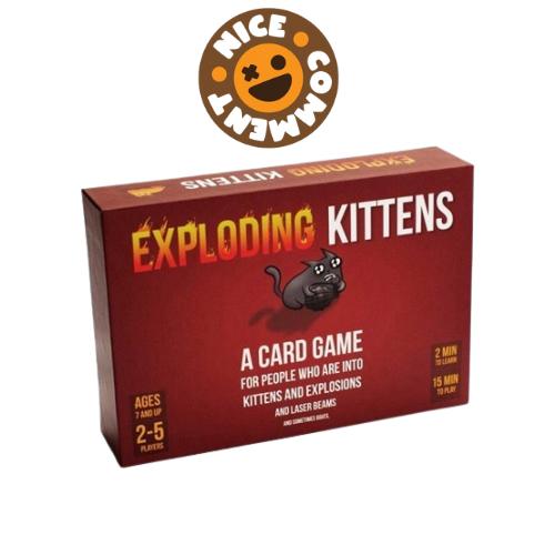Bộ bài MÈO NỔ việt hóa Exploding kitten chơi cùng nhóm bạn Thẻ Bài Cards