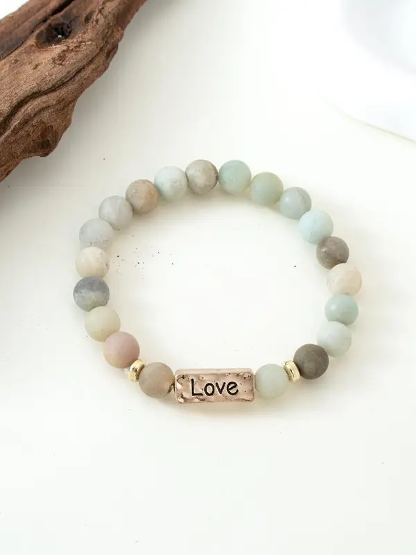 Natural Stone Beaded Bracelet, Boho Style Jewelry for Women & Men, Fashion Accessories for Daily Wear, Trendy All-match & Exquisite Jewelry for Birthday Gift 3