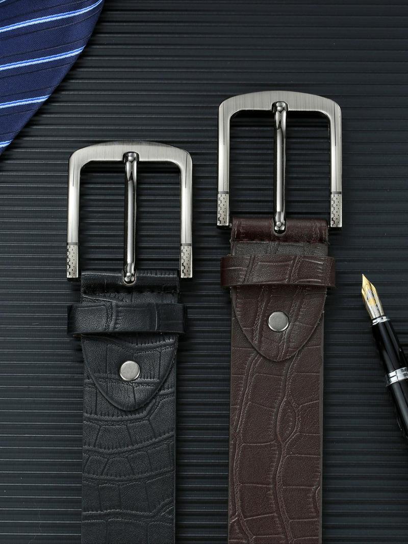 Product Introduction of Men's Vintage Fashion All-match Belt, Casual Business Belt for Jeans Trousers, Daily Clothing Decoration, Trendy Exquisite Belt for Birthday Gift 5