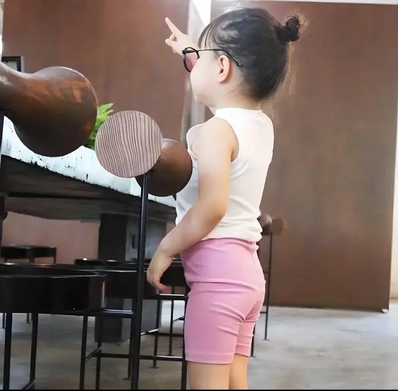 Quần Legging Đùi Cho Bé Gái Form Cực Xinh, Quần Ôm Cho Bé Gái Từ 10kg Đến FREESIZE (Cho Mẹ) BXG586 2