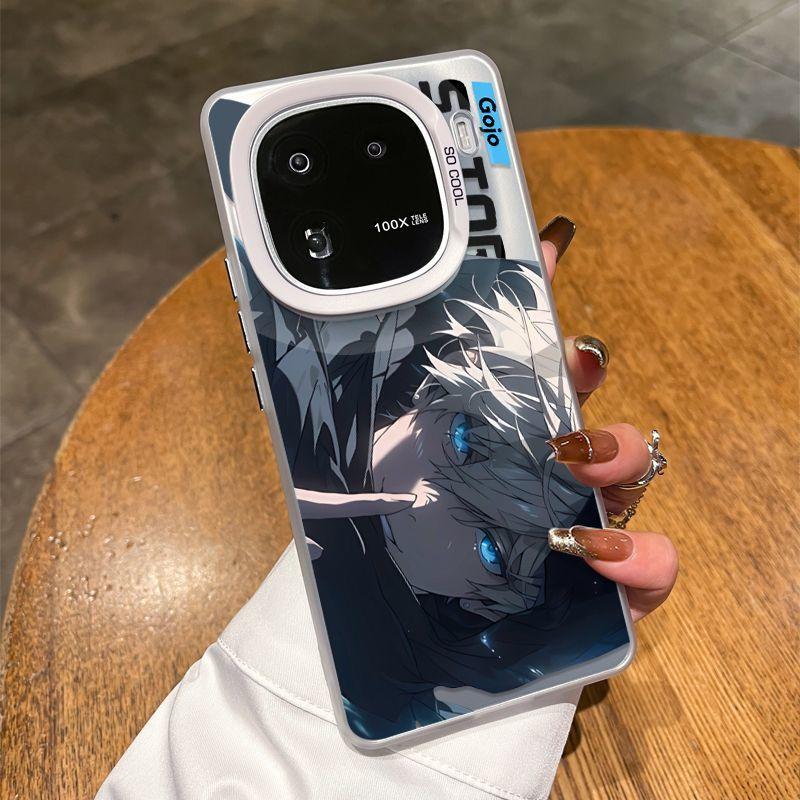 Ốp Điện Thoại, Dành Cho Vivo iQOO Z9X Z9 Z9Turbo Z9 Turbo + plus, Thiết Kế Gojo Satoru, Có Các Nhân Vật Anime Như Nam, Bé Trai Và Thanh Niên, Ngầu Và Cá Tính, Hợp Xu hướng, Hàng Mới Về, Vỏ Bảo Vệ Điện Thoại Di Động