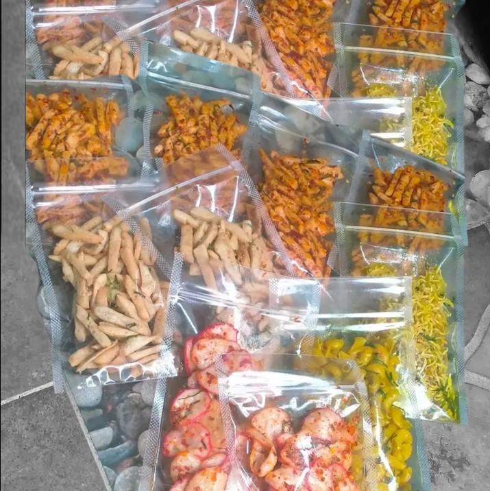 Mie gimring daun jeruk pedas dan original 2