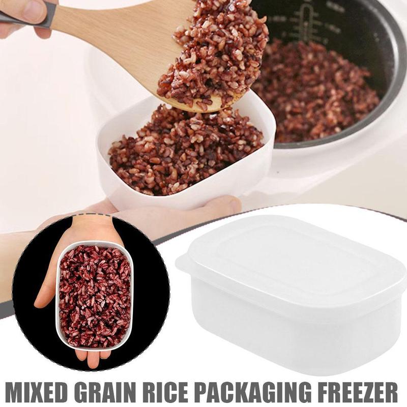 Rice Portioning Box Fat-reduced Meal Quantitative Lunch Food Lunch Container Storage Box Q7X7 1