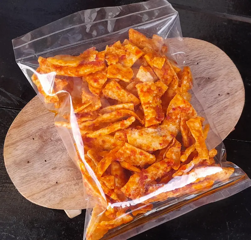 keripik singkong bestak manggleng pedas manis 250gram 3