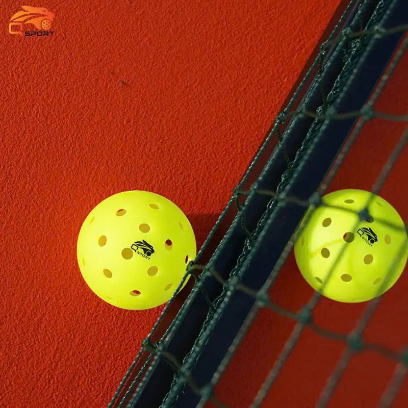 Hộp 6 Bóng tập thi đấu Pickleball Qsport Q-Exe 40 lỗ với đường kính 74mm - Chính hãng 8