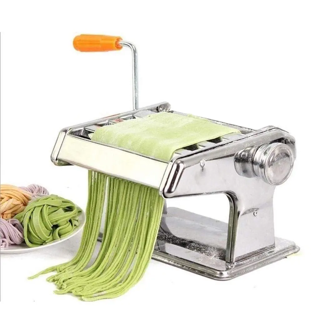 High Quality Stainless Steel Manual Noodle Pasta Maker Machine Homemade Household Kitchen