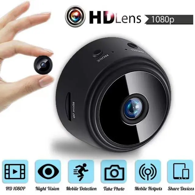 【Upgrade Version】A9 Mini Camera 1080P HD WIFI CCTV Ip Camera Night Version Voice Video Security Wireless Camera Mini Security Camera 360 camera