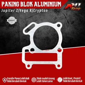 Packing Paking Gasket Blok Boring Stroke Jupiter Z Vega R Crypton Aluminium Dural AH1 Racing