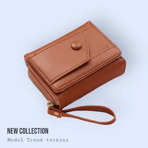 DOMPET MOLA - DOMPET MINI WANITA SIMPLE , DOMPET WANITA TERBARU LUCU , DOMPET KECIL KOREAN STYLE COD Kulit Cewek dompet  wanita