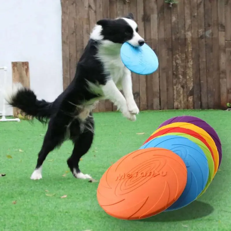 Multicolor d Toy Dog Outdoor Game Discs Trainning Interactive Toys Bite Resistant Flying Disc Pet plies