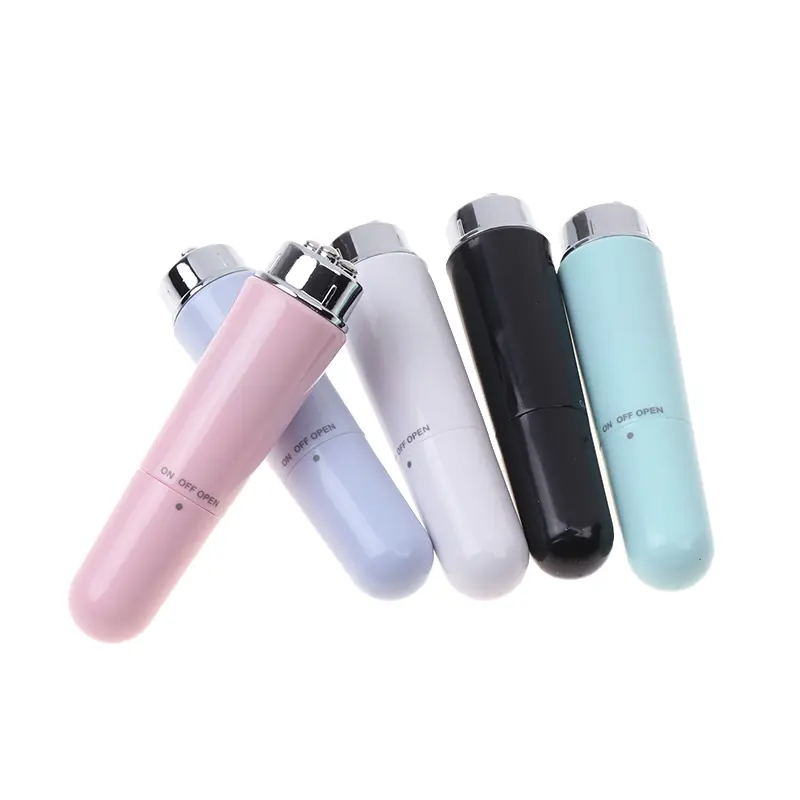 Bút Mát Xa Mini, 4 Trong 1, Máy Massage Mắt Bằng Điện, Dán Mát Xa Rung, Cho Nếp Nhăn Và Quầng Thâm, Hỗ Trợ Trị Liệu Mặt