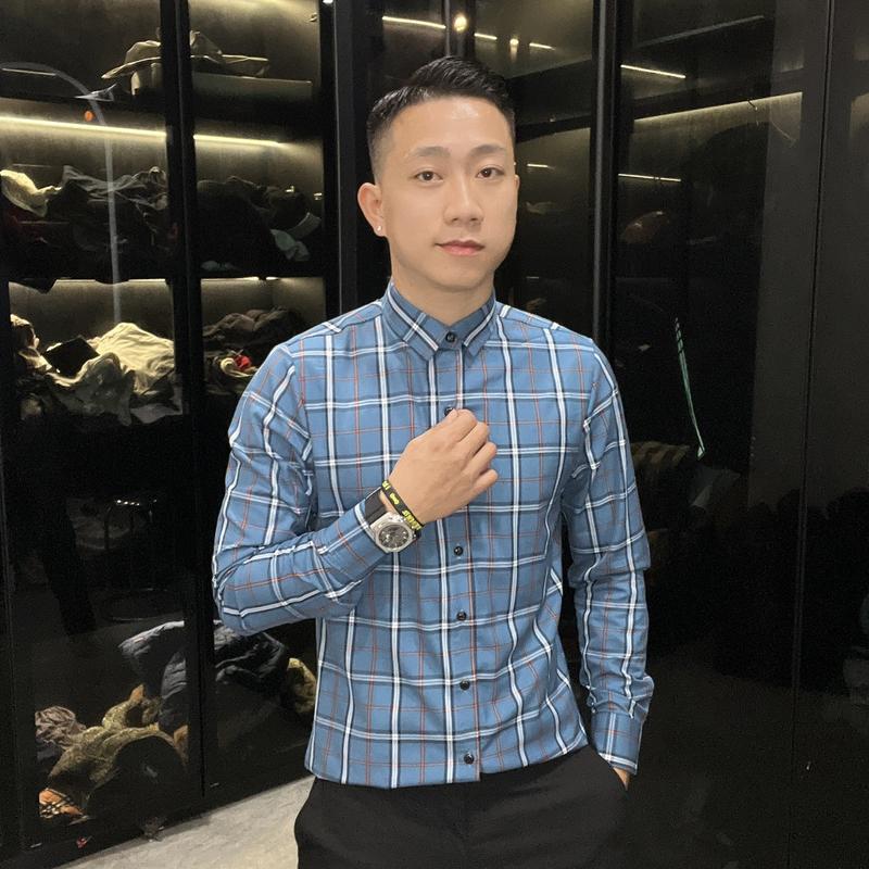 Product Introduction of Sơmi kẻ ô k01 của nhà DUMIMAN Áo Menswear 10