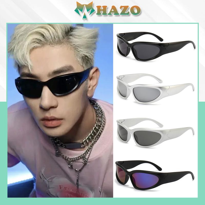 Mắt kính thời trang Công nghệ tương lai Y2K Hiphop Sành điệu Hot Rap Việt Trend 743 phong cách trẻ trung