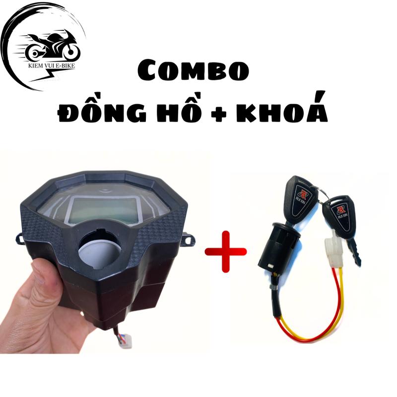 Đồng Hồ Xe Điện Xmen, Thông Số Điện Tử, Sắc Nét, Chi Tiết Như zin Phụ Kiện Phụ Tùng