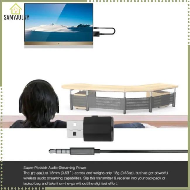 Bộ điều hợp SAM Bluetooth 5.0, bộ thu âm thanh 2 trong 1, bộ phát USB, thiết bị kỹ thuật số 7