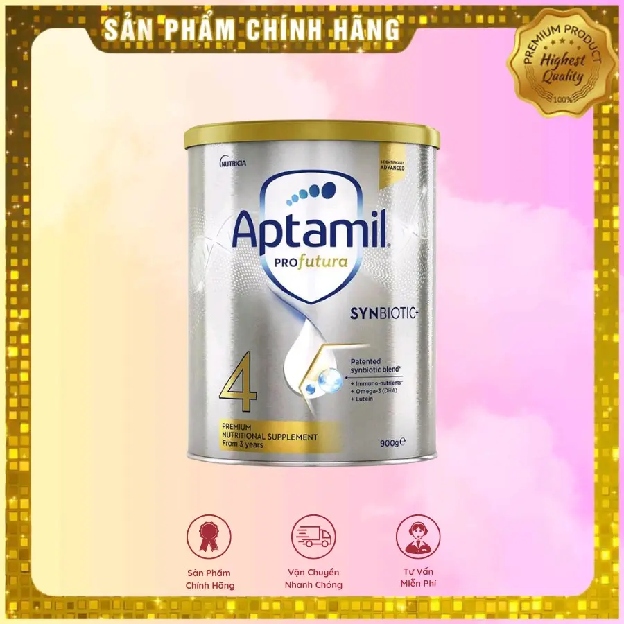 Sữa Aptamil Profutura Úc số 4 Date 2026 cho bé 3 tuổi