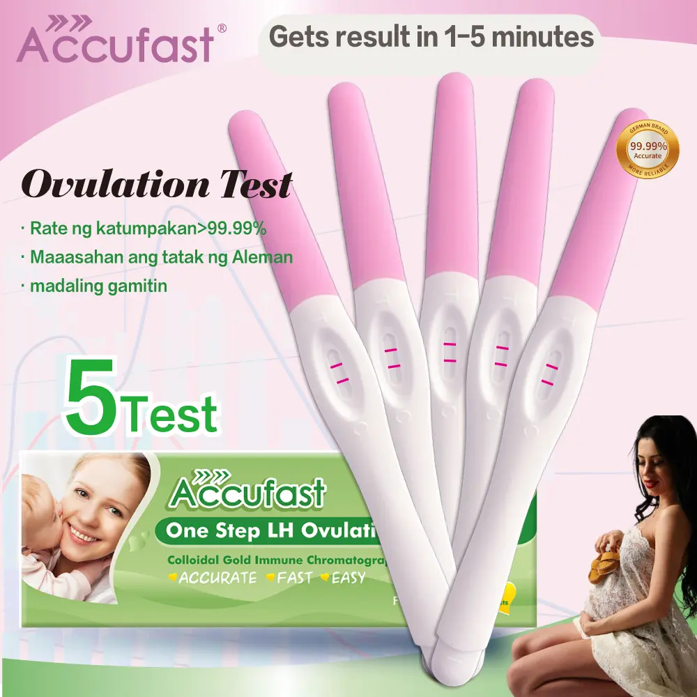 [Ovulation Kit] ACCUFAST 5Pcs Ovulation Test Midstream Pen + 10Pcs ...