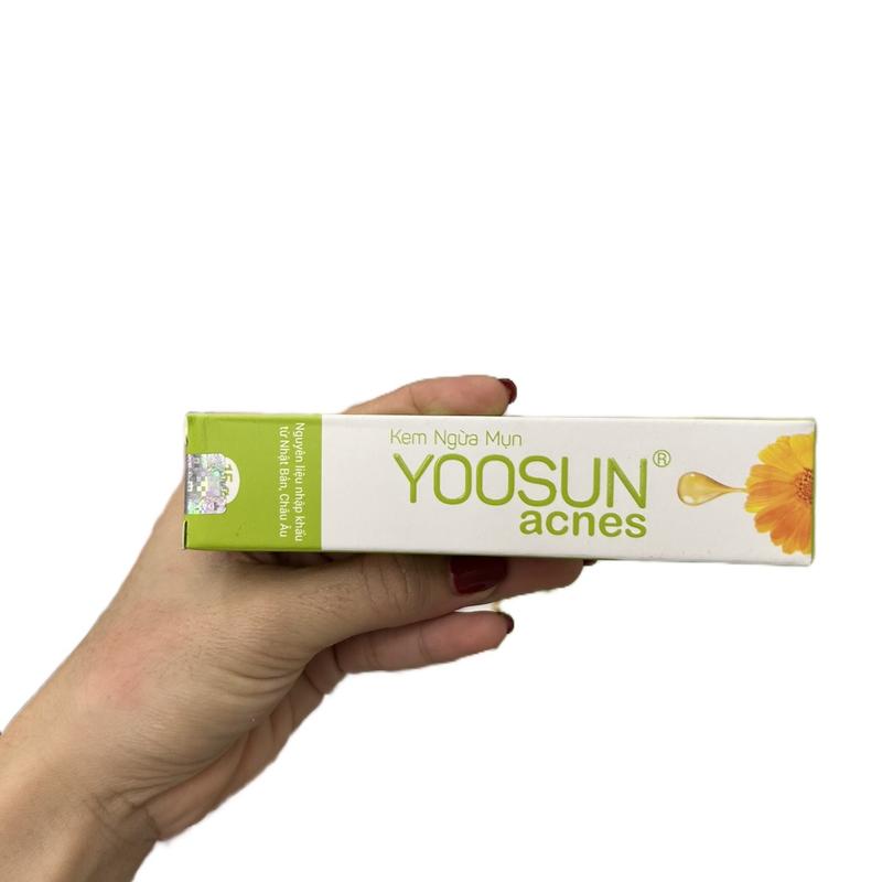 Kem ngừa mụn yoosun acnes - tuyp 15gr - ngăn ngừa mụn giảm bã nhờn ngừa sẹo chăm sóc da skincare