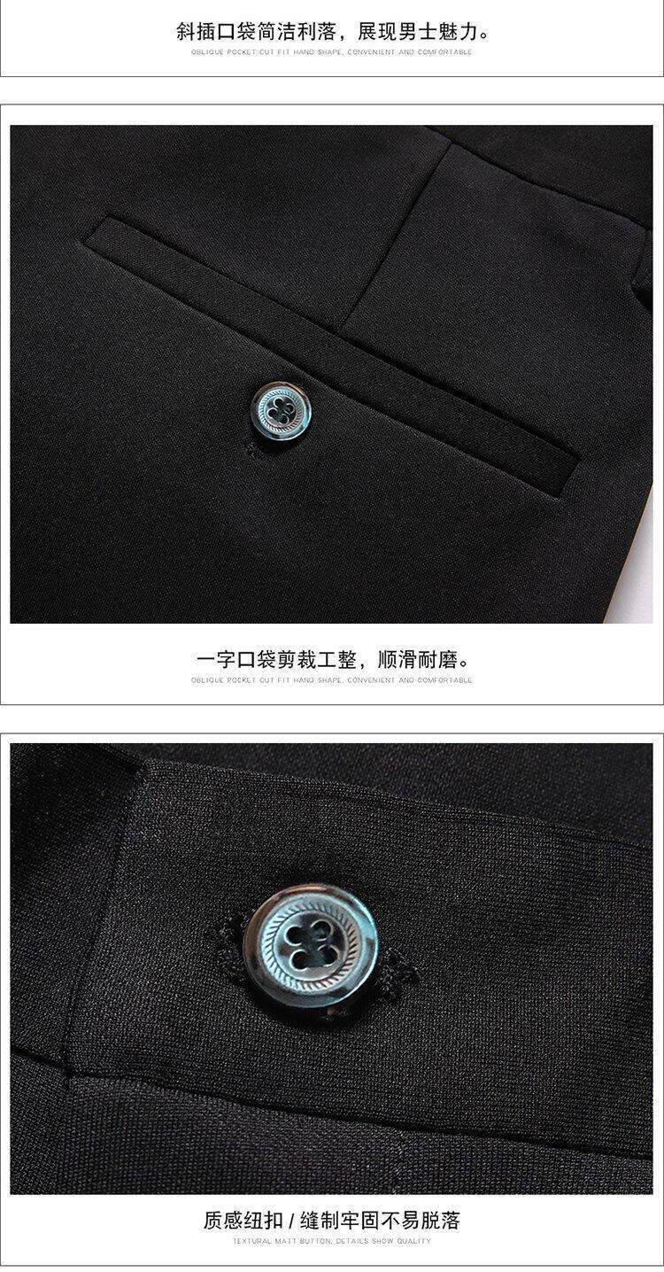 Product Introduction of CEO-Formal office pants for men, stretchable elastic pants, casual, business, long, for father 17