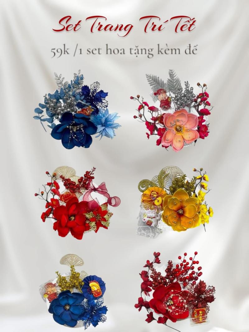 Product Introduction of Set trang trí tháp bánh, tháp nước dâng lễ 0