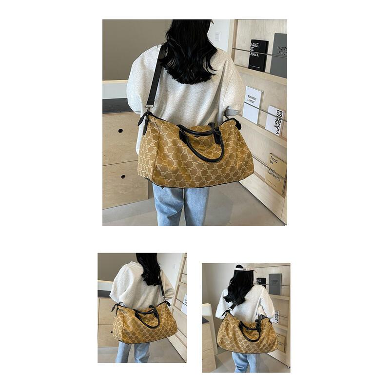Product Introduction of Large capacity new men's and business travel storage luggage bag, women's yoga fitness handbag, single shoulder luggage  bag ash  trevino  duffle  bag beg  lc  travel duffle  bag riize  travel  bag Extra Large Waterproof Moving Bag travel  bags 9