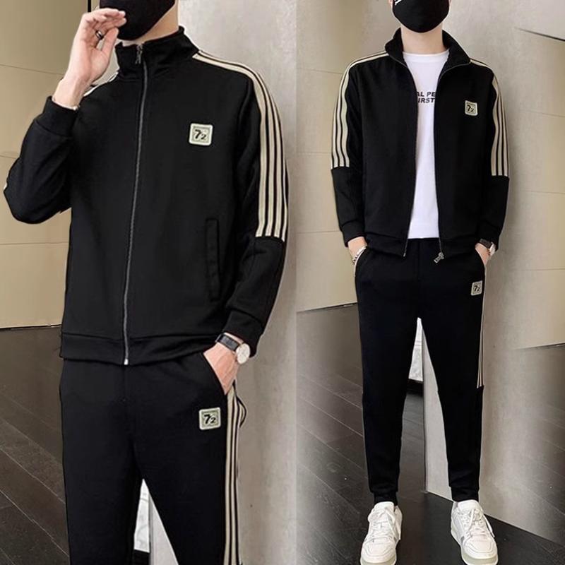 (COMBO 2 bộ) Bộ quần áo thu đông nam cao cấp - Bộ thể thao nam Quần áo nỉ nam thêu logo nổi đẹp