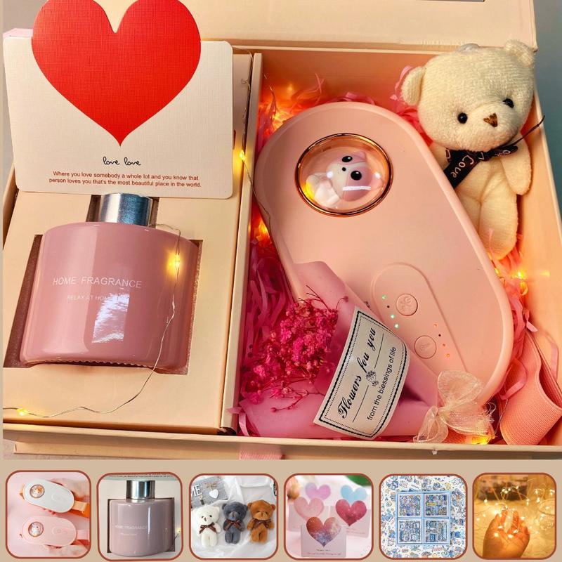 Set Quà Máy Massage Làm Ấ_m Cho Phụ Nữ Đến K_ì Quà Sinh Nhật Đai chườm bụng k_inh gi_ảm đa_u - Bluechip VN kinh nguyệt dai bung may