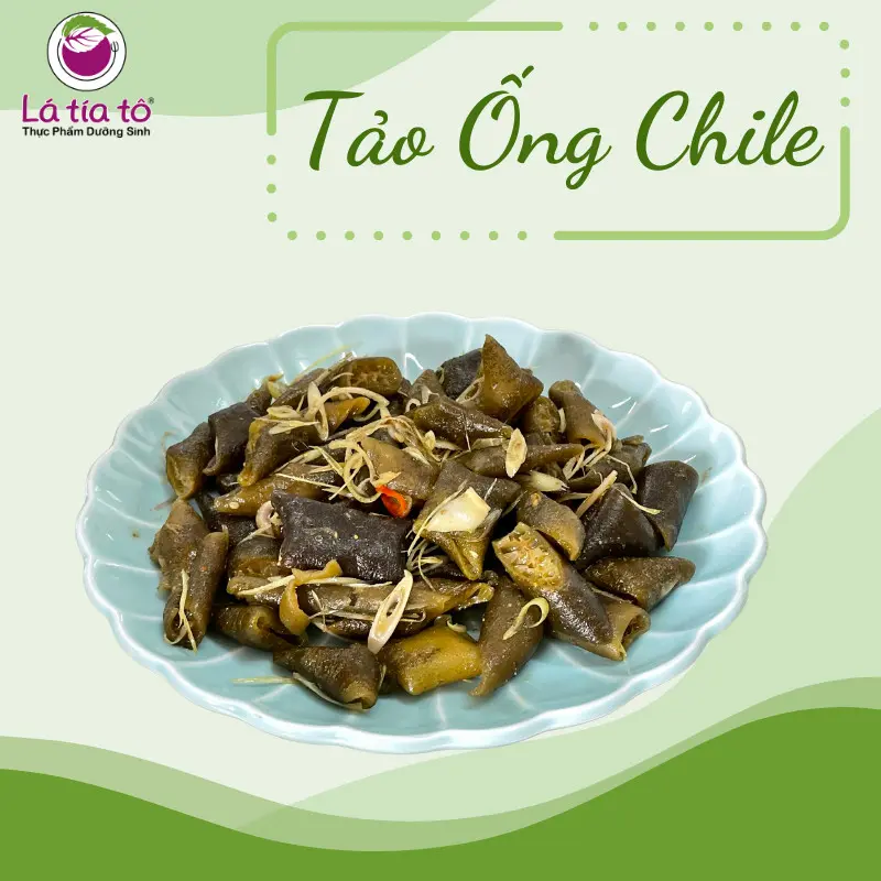 TẢO ỐNG BIỂN CHILE 100gr - GIÒN NGON , CHAY MẶN DÙNG ĐƯỢC